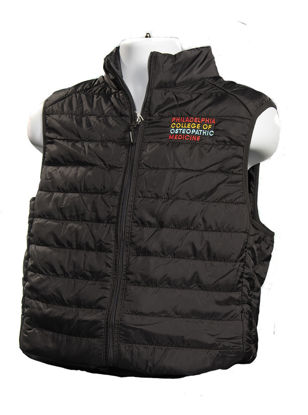 Picture of PCOM Men's Puffy Vest with PA, GA, or South GA logo