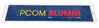 Picture of PCOM Aluminum Mini Street Signs for PCOM PA, PCOM GA, PCOM SOUTH GA and Alumni