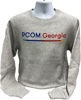 Picture of SPORT- TEK Athletic Gray Crewneck Sweatshirt with PA, GA or South GA Logo