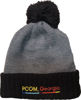 Picture of PCOM New Era Black/Heather Grey Colorblock Cuffed Beanie embroidered with PA, GA or South GA logo