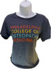 Picture of Women's PCOM Next Level T shirt with PA, GA or South GA logo
