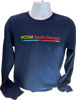 Picture of PCOM Russell Athletic Essential Navy Long Sleeve T-Shirt with PA, GA or South GA logo