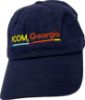 Picture of Champion Classic Adjustable Washed Twill Navy Cap with PA, GA and SGA wordmark