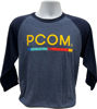 Picture of 3/4 Raglan Sleeve PCOM T-shirt with PA, GA and SGA logo