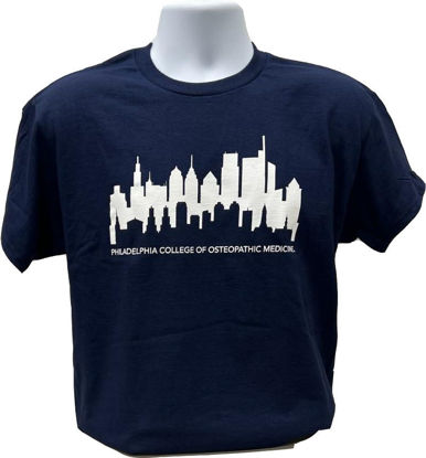 Picture of PCOM Gilden - Adult Ultra Cotton T with Philadelphia Skyline