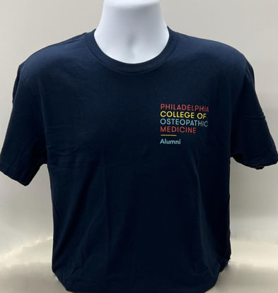 Picture of PCOM Gilden T shirt with PCOM Alumni logo