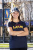 Picture of Women's PCOM Navy Under Armour T shirt with PA, GA , South GA and Alumni logo