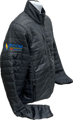 Picture of PCOM 125th Anniversary Mens Packable Puffy Sterling Grey Graphite Jacket - copy