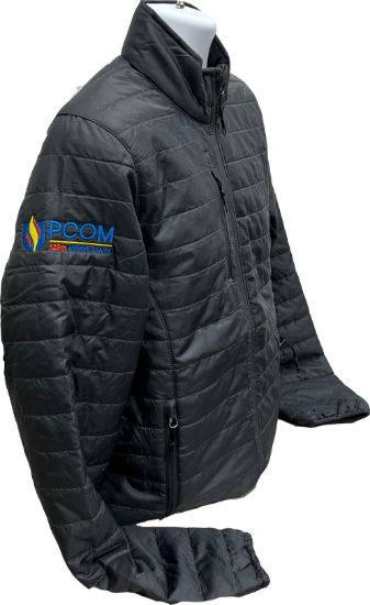 Picture of PCOM 125th Anniversary Mens Packable Puffy Sterling Grey Graphite Jacket