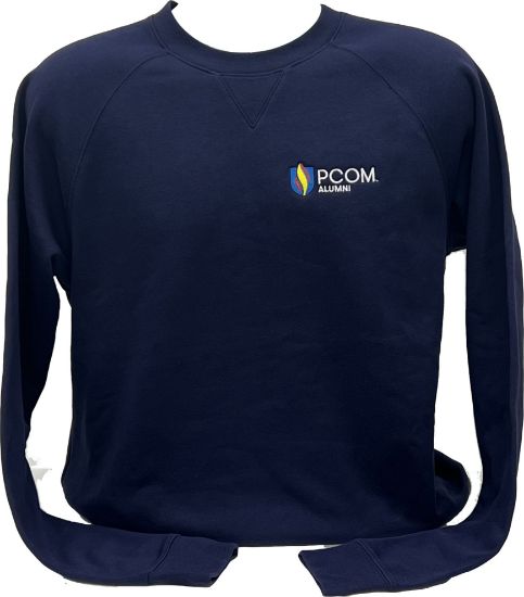 Picture of PCOM  Alumni Sport-Tek Drive Fleece Crewneck embroidered with PA, GA or South GA Alumni logo