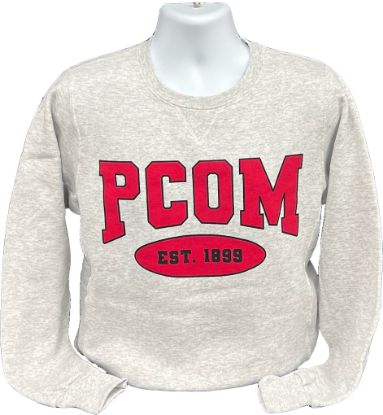 Picture of Russell Athletic  Crewneck Sweatshirt  with PCOM Est. 1899 logo 