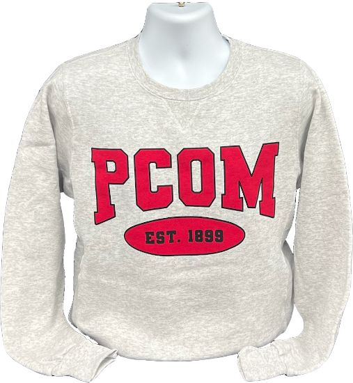 Picture of Russell Athletic  Crewneck Sweatshirt  with PCOM Est. 1899 logo 