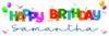 Picture of 2 x 6 Foot - PCOM Personalized Special Occasion horizontal banners