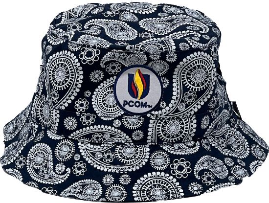 paisley design bucket hat-pcom